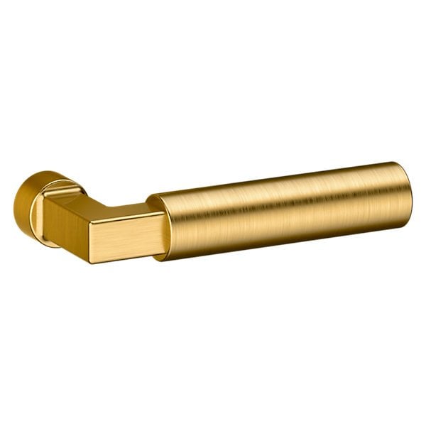 Baldwin L029 Lever Lifetime Satin Brass Door Levers Lifetime Satin Brass L029.044.MR - main